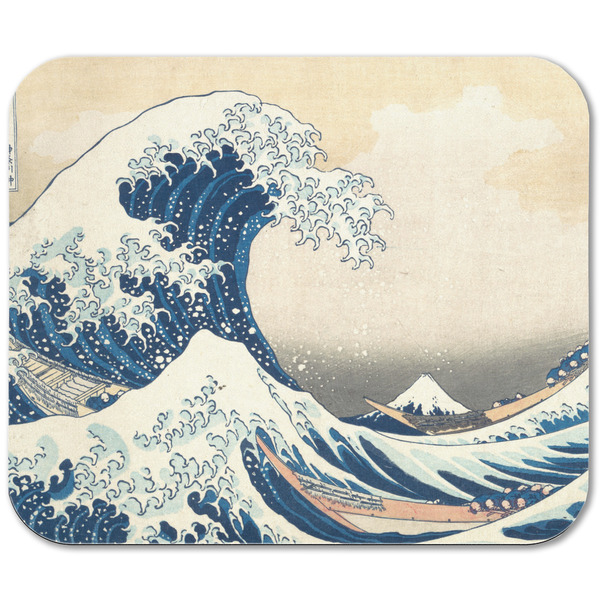 Great Wave off Kanagawa Rectangular Mouse Pad - APPROVAL