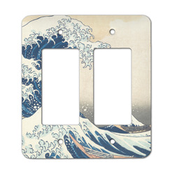 Great Wave off Kanagawa Rocker Style Light Switch Cover - Two Switch