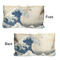Great Wave off Kanagawa Large Rope Tote - From & Back View