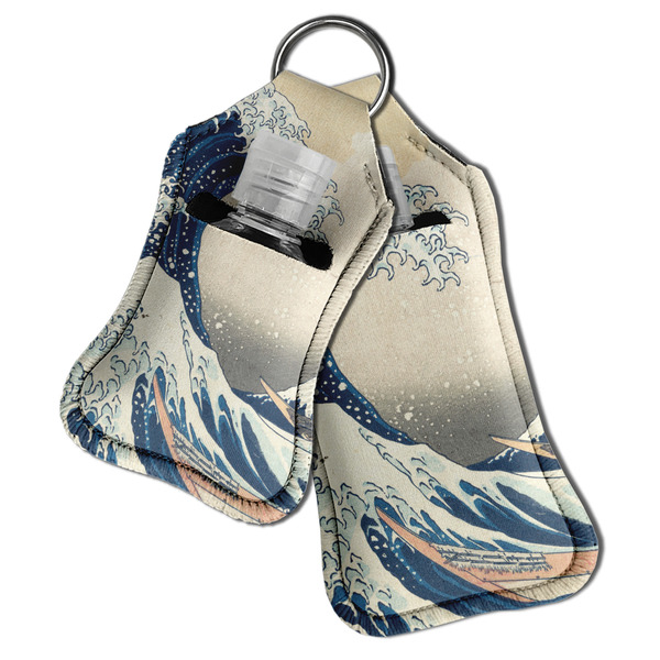 Great Wave off Kanagawa Sanitizer Holder Keychain - Both in Case (PARENT)