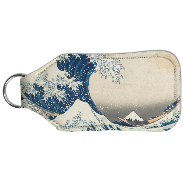 Great Wave off Kanagawa Sanitizer Holder Keychain - Large (Back)