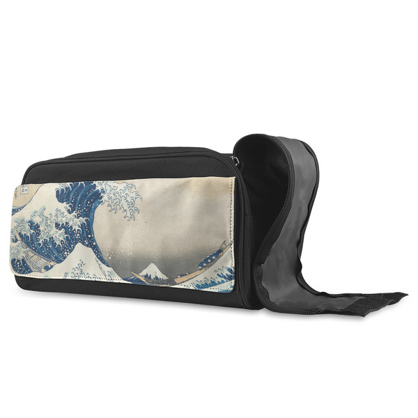 Great Wave off Kanagawa Shoe Bags - ANGLE (Open)