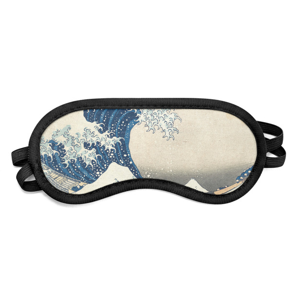 Custom Great Wave off Kanagawa Sleeping Eye Mask