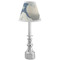 Great Wave off Kanagawa Small Chandelier Lamp - LIFESTYLE (on candle stick)