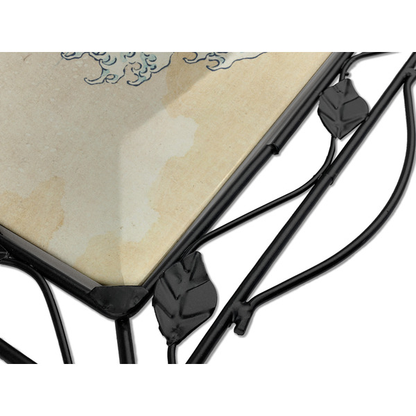 Great Wave off Kanagawa Square Trivet - Detail