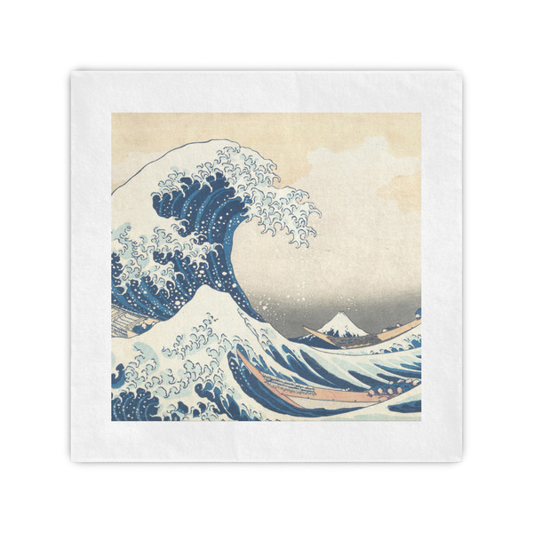 Custom Great Wave off Kanagawa Standard Cocktail Napkins