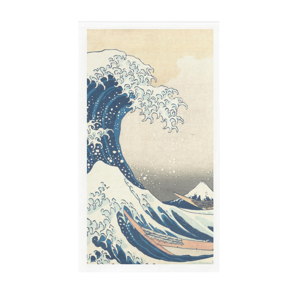 Custom Great Wave off Kanagawa Guest Towels - Full Color - Standard