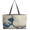 Great Wave off Kanagawa Beach Totes Bag - w/ Black Handles