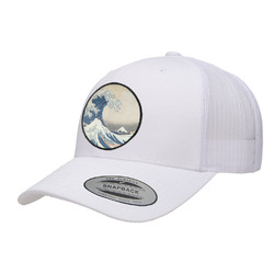 Great Wave off Kanagawa Trucker Hat - White