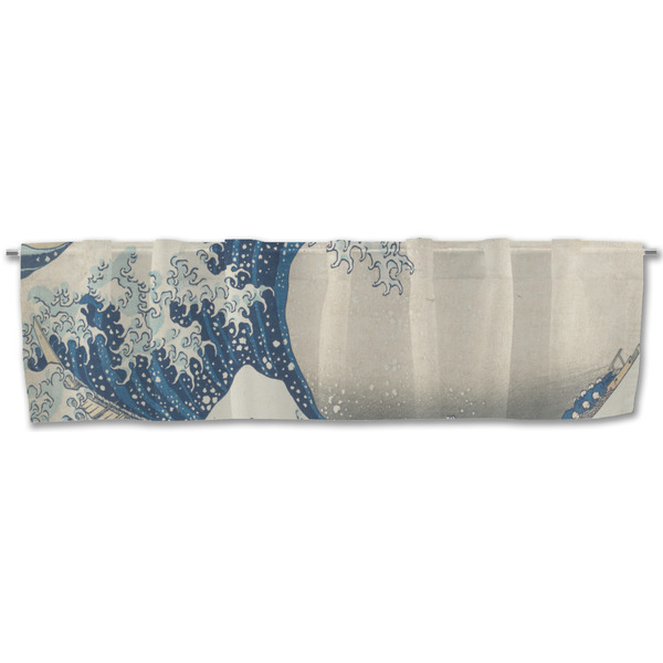 Great Wave off Kanagawa Valance - Front
