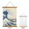 Great Wave off Kanagawa Wall Hanging Tapestry - Portrait - APPROVAL