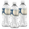 Great Wave off Kanagawa Water Bottle Labels - Front View