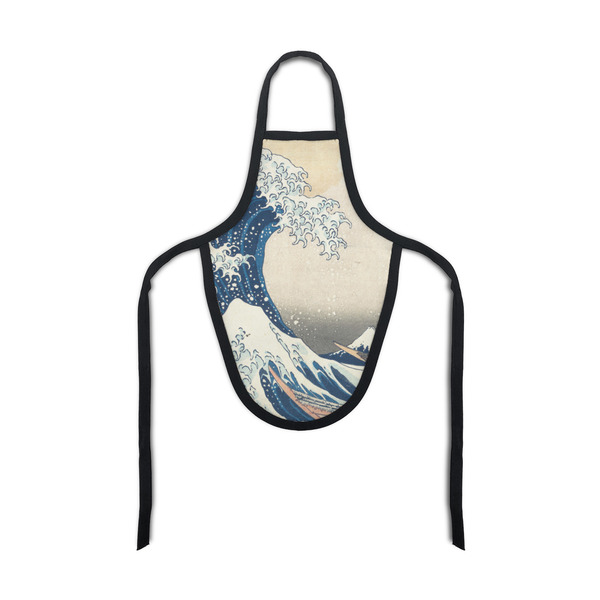 Custom Great Wave off Kanagawa Bottle Apron