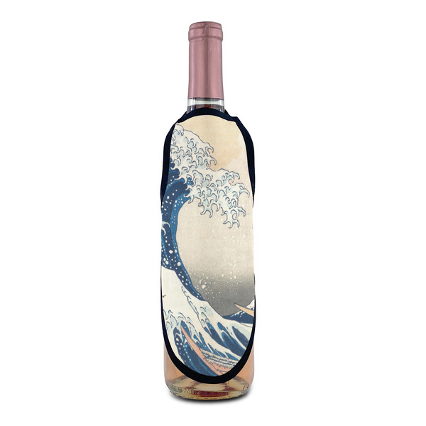 Great Wave off Kanagawa Wine Bottle Apron - IN CONTEXT