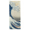 Great Wave off Kanagawa Wine Gift Bag - Gloss - Front