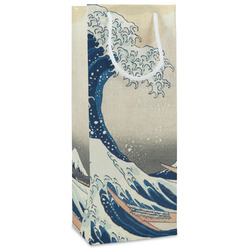 Great Wave off Kanagawa Wine Gift Bags - Gloss