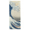 Great Wave off Kanagawa Wine Gift Bag - Matte - Front