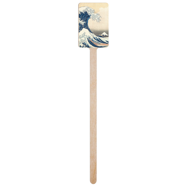 Great Wave off Kanagawa Wooden 6.25" Stir Stick - Rectangular - Single Stick