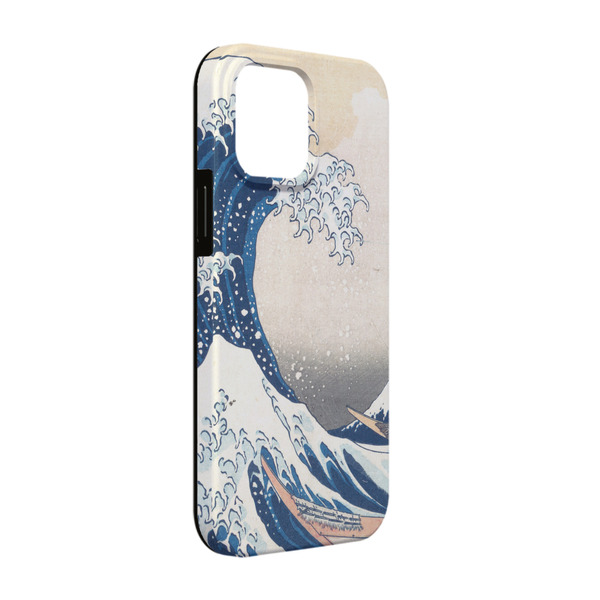 Custom Great Wave off Kanagawa iPhone Case - Rubber Lined - iPhone 13