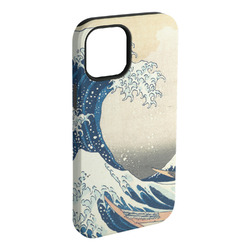 Great Wave off Kanagawa iPhone Case - Rubber Lined - iPhone 15 Plus