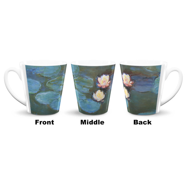 Water Lilies #2 12 Oz Latte Mug - Approval