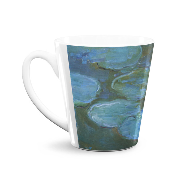 Water Lilies #2 12 Oz Latte Mug - Front