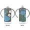 Water Lilies #2 12 oz Stainless Steel Sippy Cups - APPROVAL