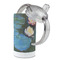 Water Lilies #2 12 oz Stainless Steel Sippy Cups - Top Off