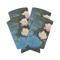 Water Lilies #2 Can Cooler (tall 12 oz) - Set of 4