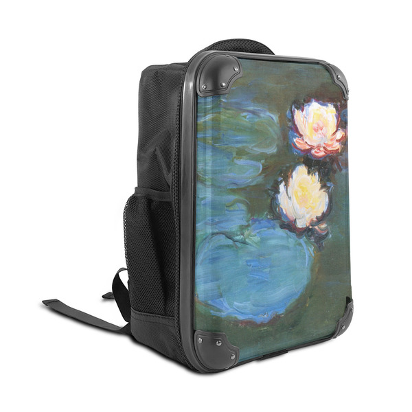 Water Lilies #2 15" Backpack - ANGLE VIEW