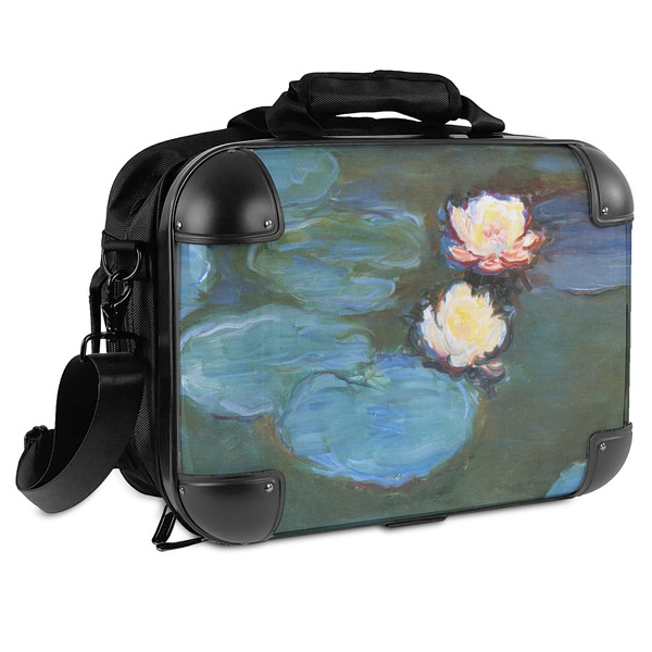 Custom Water Lilies #2 Hard Shell Briefcase