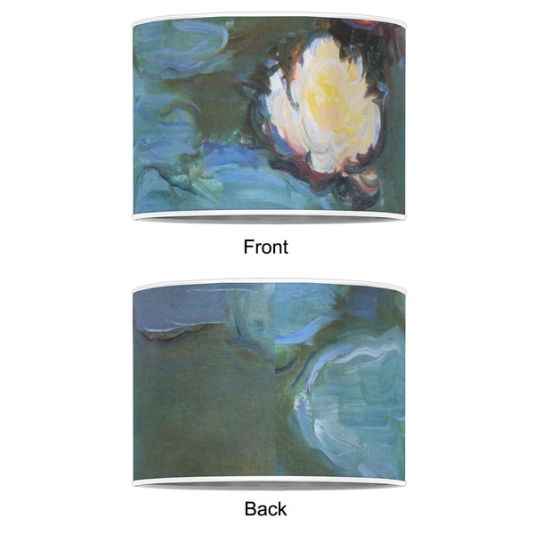 Water Lilies #2 16" Drum Lampshade - APPROVAL (Poly Film)
