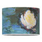 Water Lilies #2 16" Drum Lampshade - FRONT (Poly Film)