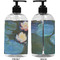 Water Lilies #2 16 oz Plastic Liquid Dispenser (Approval)