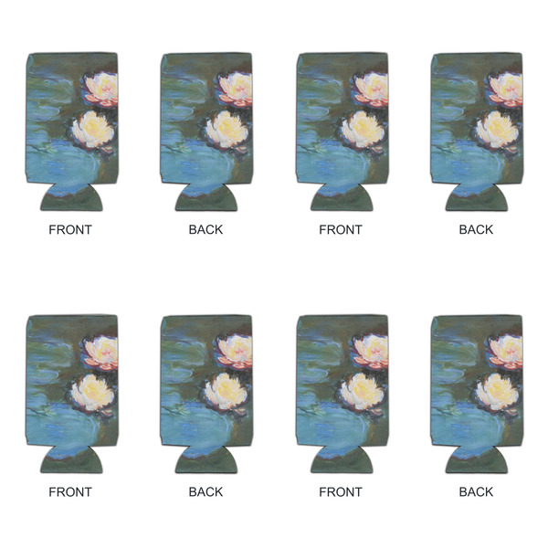 Water Lilies #2 16oz Can Sleeve - Set of 4 - APPROVAL