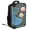 Water Lilies #2 18" Hard Shell Backpacks - ANGLED VIEW