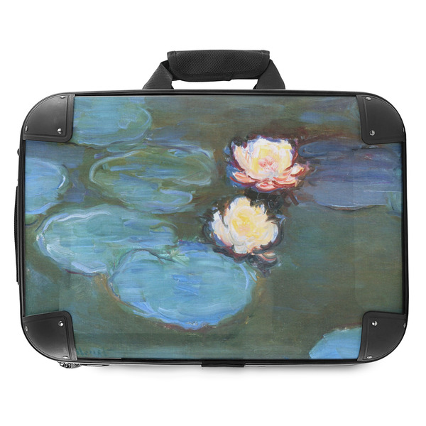 Custom Water Lilies #2 Hard Shell Briefcase - 18"