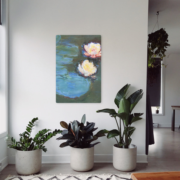 Water Lilies #2 20x30 - Canvas Print - In Context