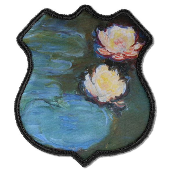 Custom Water Lilies #2 Iron On Shield Patch C