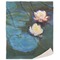 Water Lilies #2 50x60 Sherpa Blanket