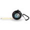 Water Lilies #2 6-Ft Pocket Tape Measure with Carabiner Hook - Front