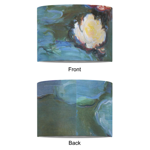 Water Lilies #2 8" Drum Lampshade - APPROVAL (Fabric)