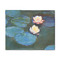 Water Lilies #2 8'x10' Patio Rug - Front/Main