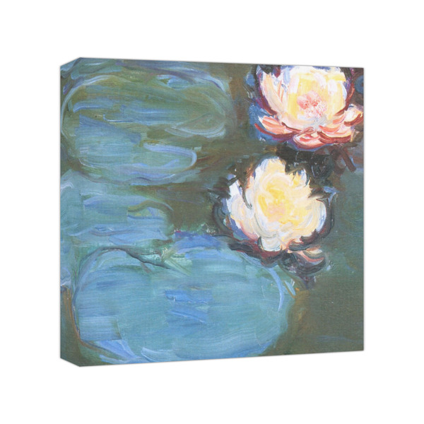 Custom Water Lilies #2 Canvas Print - 8x8