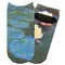 Water Lilies #2 Adult Ankle Socks