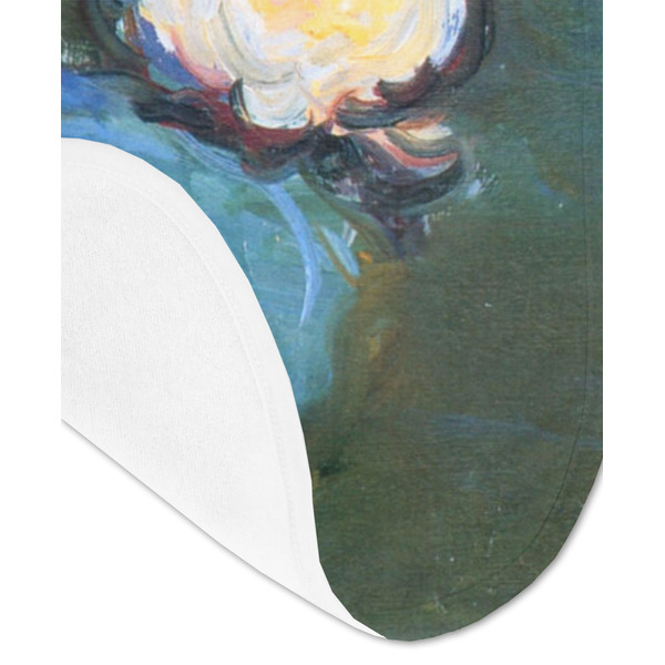 Water Lilies #2 Baby Bib - AFT detail