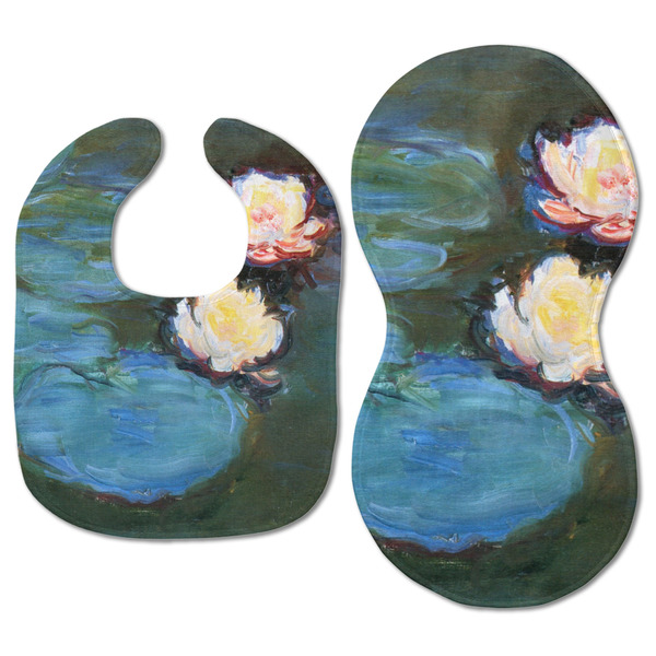 Water Lilies #2 Baby Bib & Burp Set - Approval (new bib & burp)