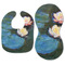 Water Lilies #2 Baby Bib & Burp Set - Approval (new bib & burp)