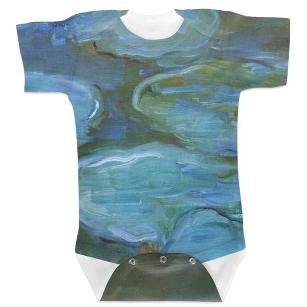 Custom Water Lilies #2 Baby Bodysuit 3-6