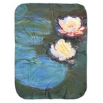 Water Lilies #2 Baby Swaddling Blanket